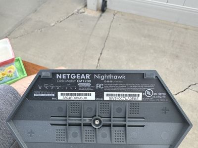 Netgear Nighthawk Cable Modem CM1200
