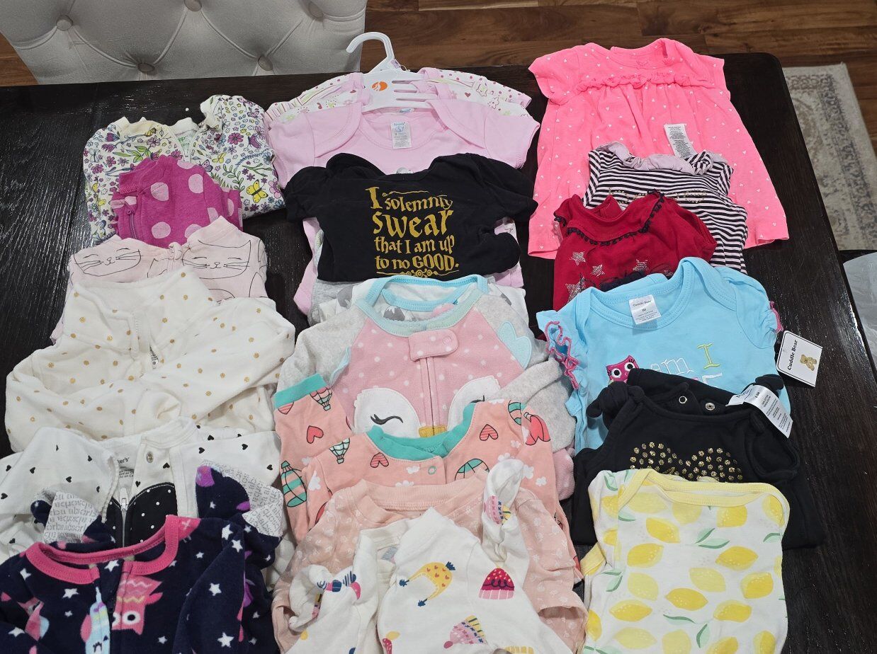 Baby Girl Clothes - 6-12 months