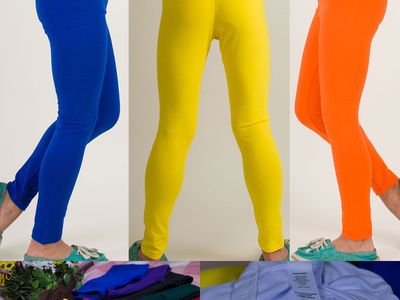 $10 (10pc) - Kids Girls Basic Cotton Leggings Full length/ Shorts Made in USA
