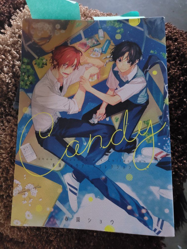 Candy Shou Harusono Art Collection Manga Book