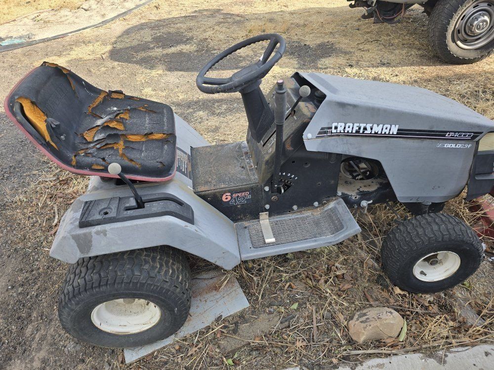 Old craftsman lawnmower