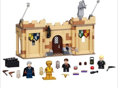LEGO Harry Potter Hogwarts First Flying Lesson Building Kit 76395 (264 Pieces)