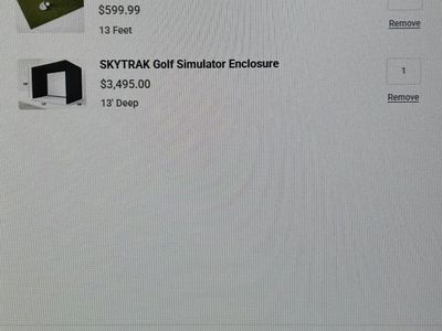 Skytrak Studio Golf Simulator Cage