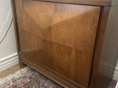 MCM Diamond Front Nightstand
