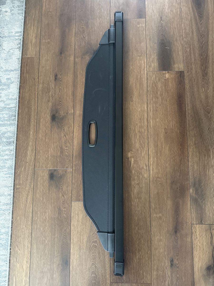 Cargo Cover Retractable Trunk Shade Security Shield Black