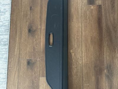 Cargo Cover Retractable Trunk Shade Security Shield Black