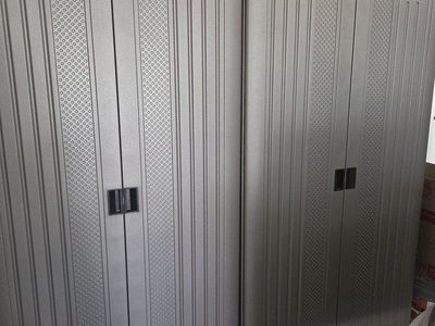 Suncast Tall Storage Cabinet for Garage
