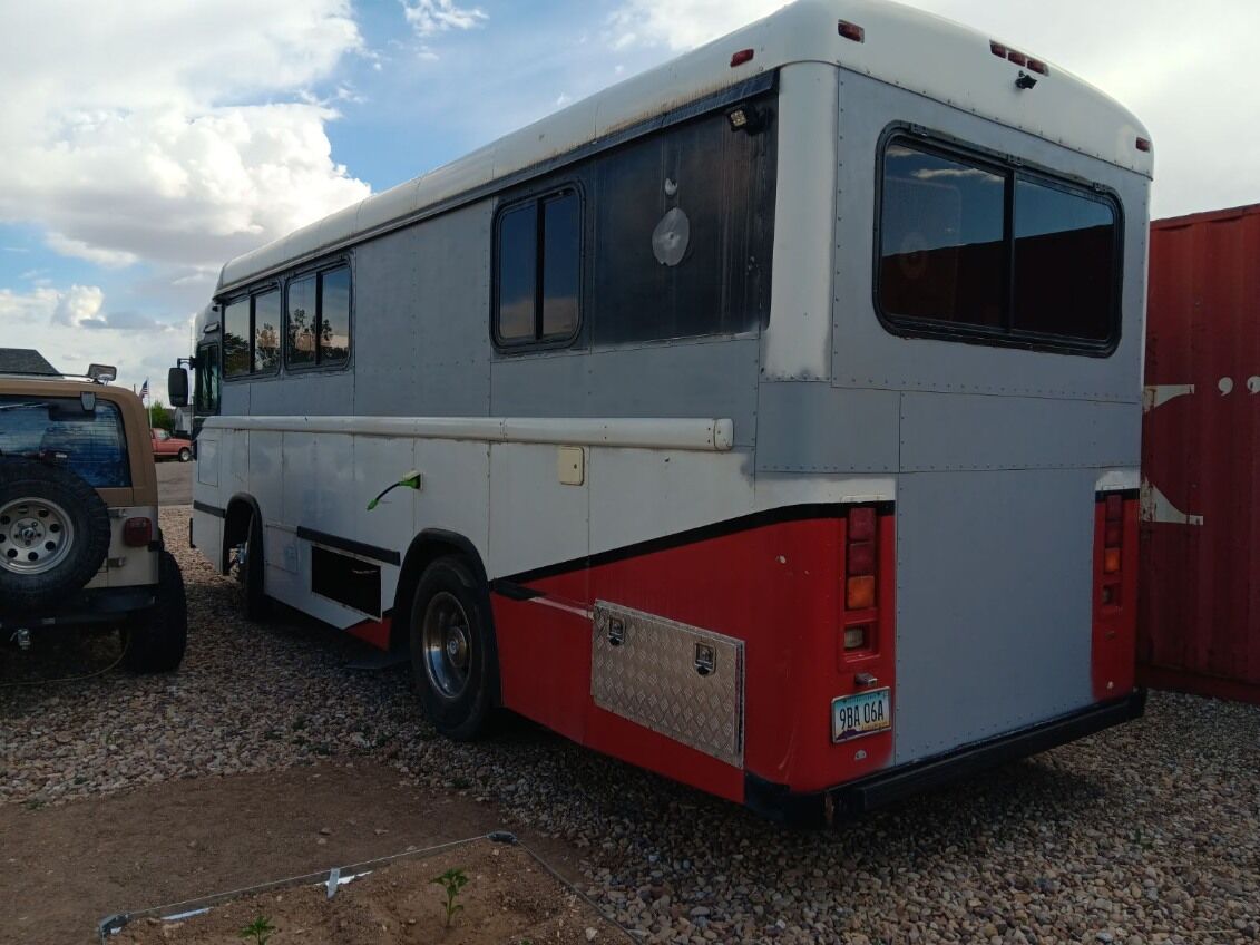 Started Skoolie conversion.