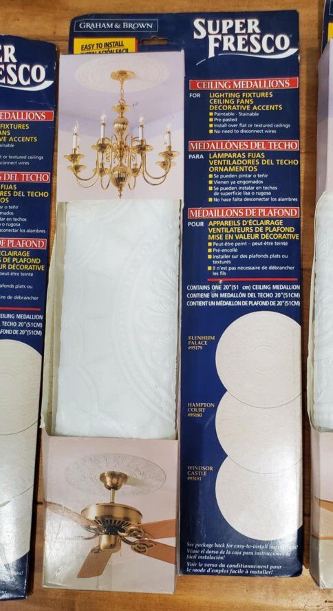 Super Fresco Ceilings Medallions decorative Accent