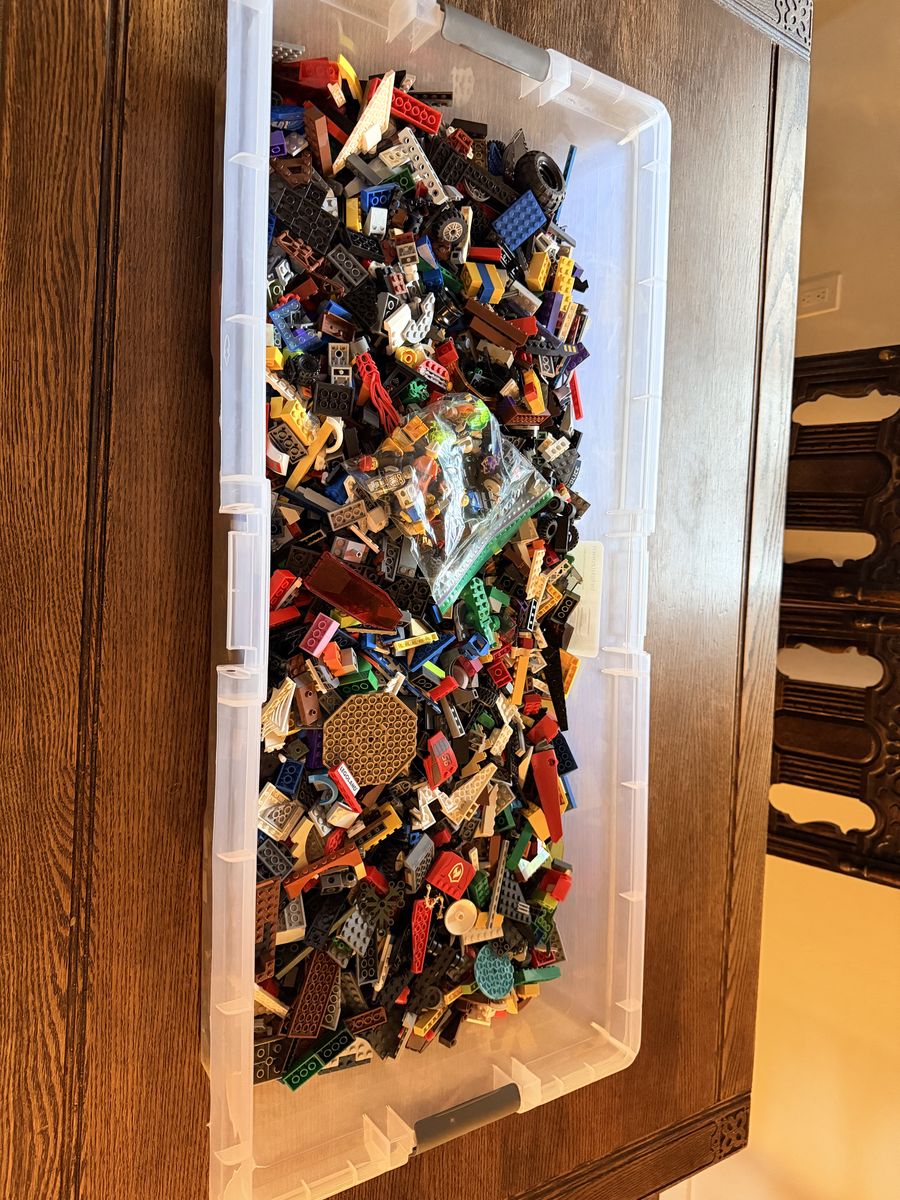 Legos - About 19lbs And Some Figures