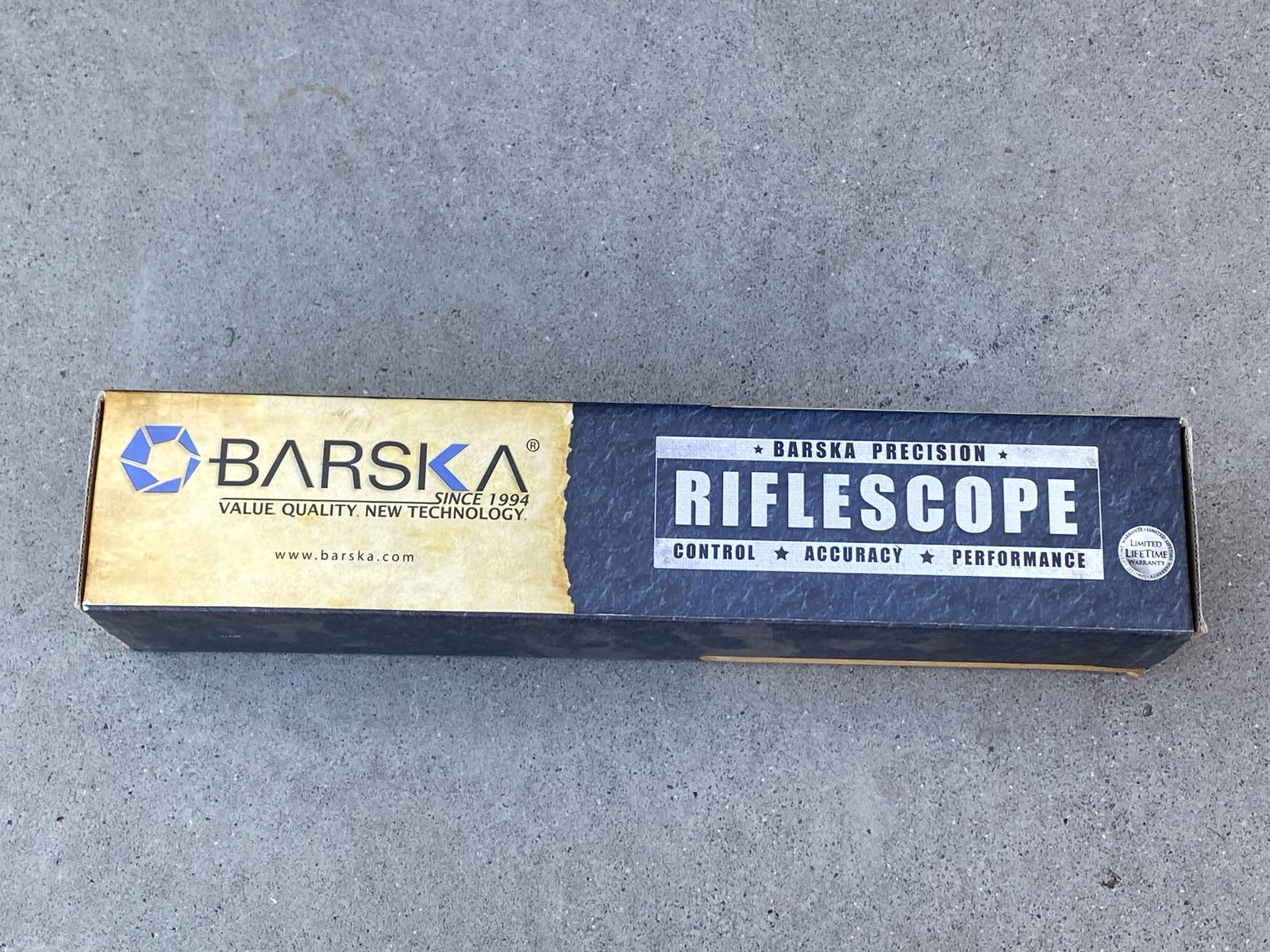 BARSKA Precision Riflescope - New in Box - Control, Accuracy, Performance