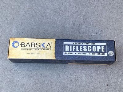 BARSKA Precision Riflescope - New in Box - Control, Accuracy, Performance