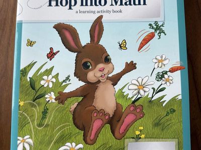 BRAND NEW! Hop into Math: A Learning Activity Book Level 1