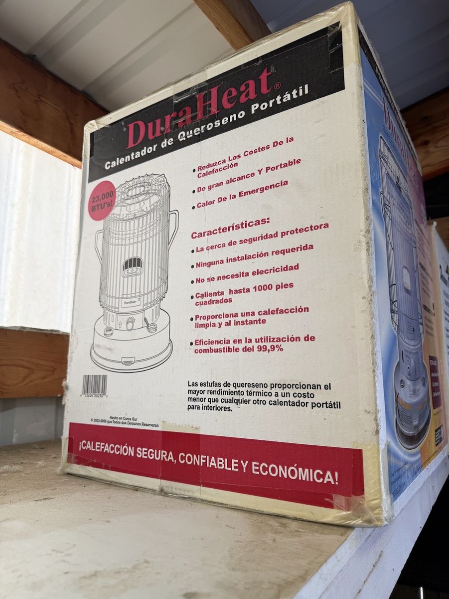 DuraHeat DH2304 Portable Kerosene Heater 23,000 BTU - Safe, Dependable, Affordable Heat