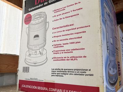 DuraHeat DH2304 Portable Kerosene Heater 23,000 BTU - Safe, Dependable, Affordable Heat