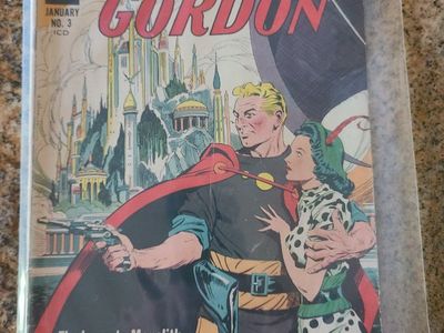 Flash Gordon No. 3 January King Comics Vintage Comic Book