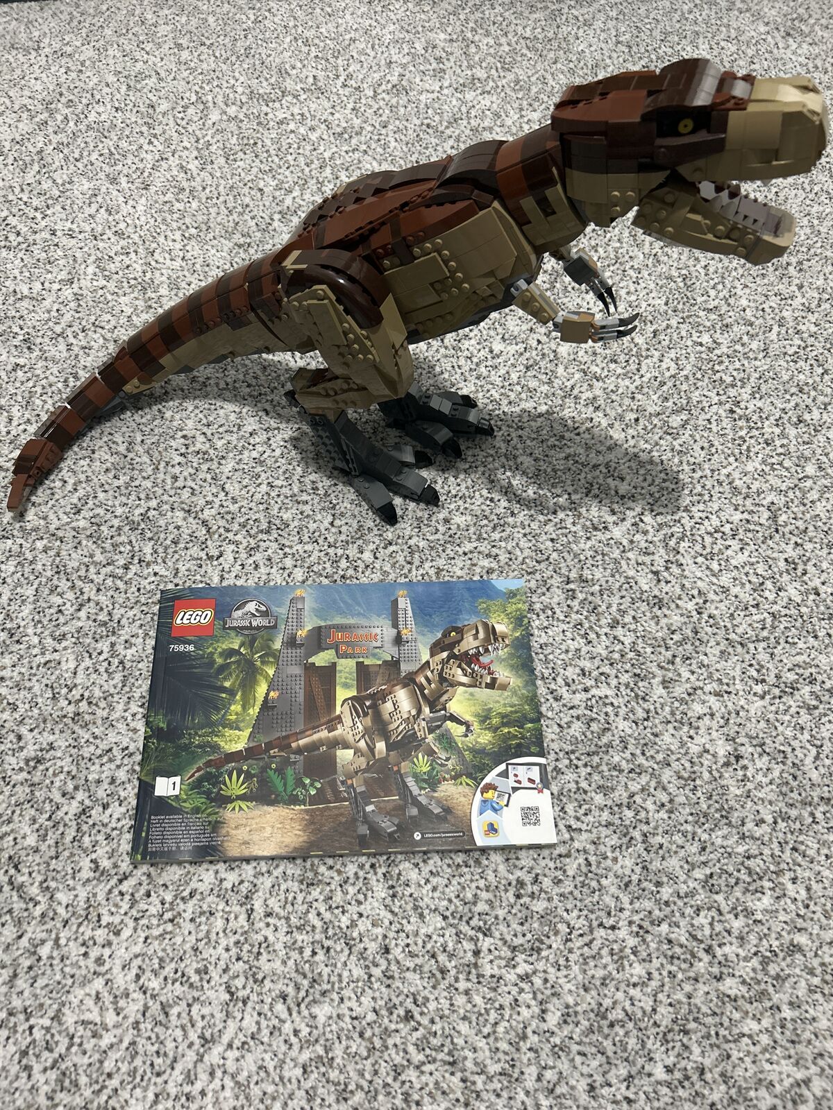 Lego Jurassic Park 75936 T-Rex only no gate or figures