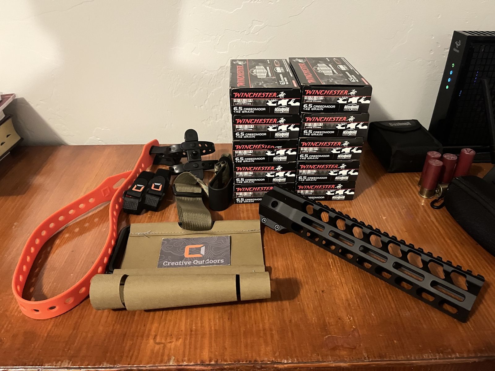 6.5 Creedmoor Ammo Slik Sling V3 and AR Handguard