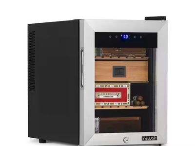 NewAir 250 Count Electric Cigar Humidor with Thermoelectric Cooling & Digital Control