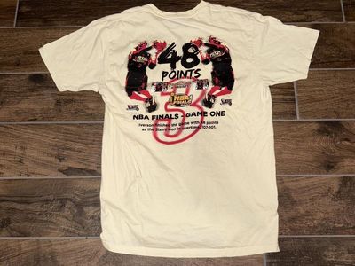 Allen Iverson Mitchell & Ness NBA Hardwood Classics shirt.