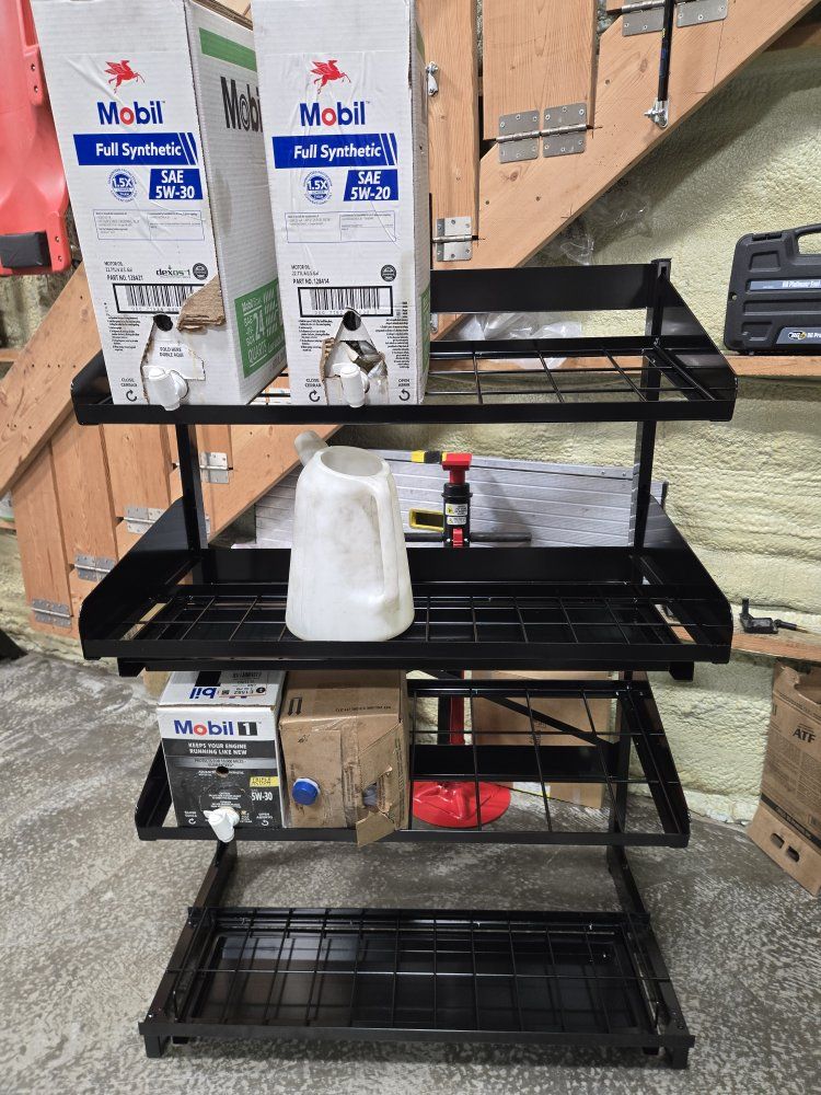 Boxed oil Rack