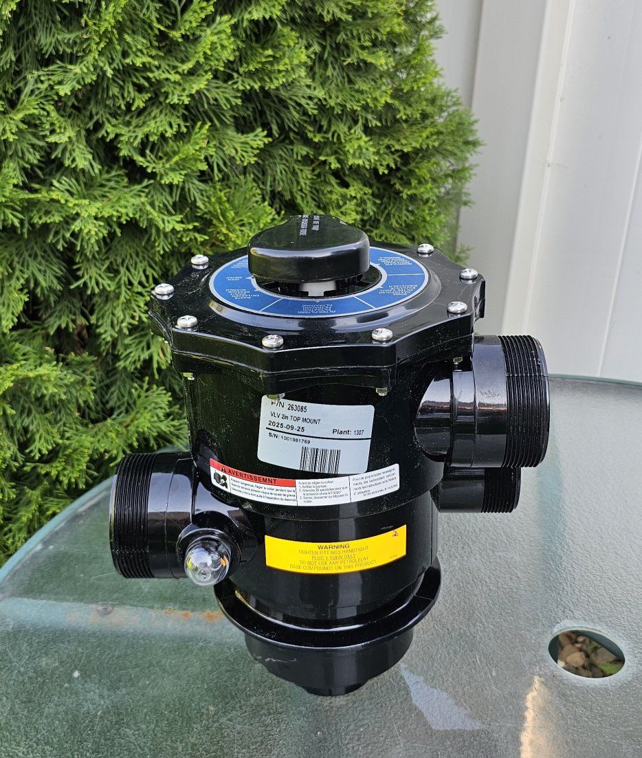 Pentair 263085 2" Top Mount Multiport Valve – NEW – Pool Sand Filter  #487