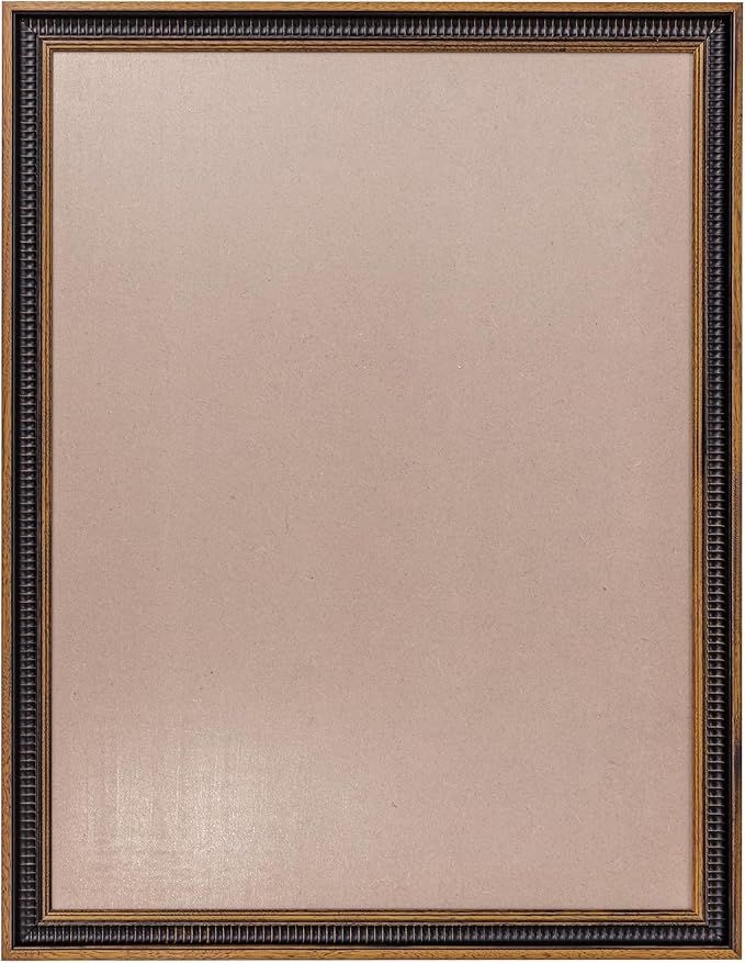 Gold 18x24 inch frames - wooden rustic - new in box