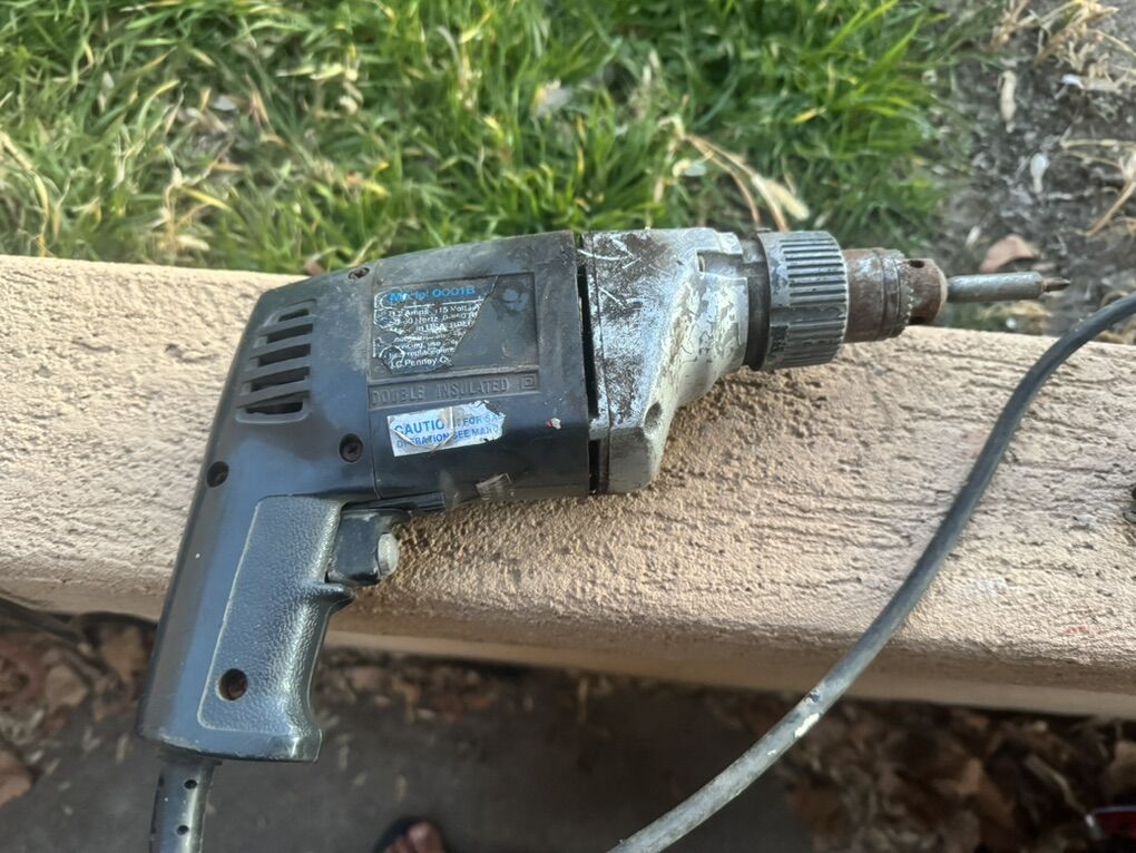 Jc Penney Drywall Screw Driver Drill DIY Power