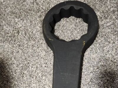 URREA 12-Point Striking Wrench 5-3/8” Black Flat Strike Wrench 2786SW