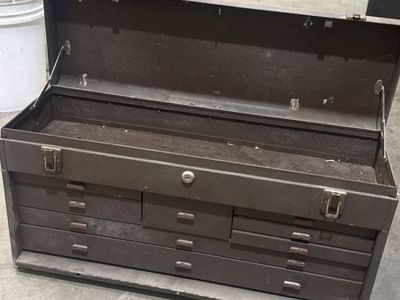 Vintage Kennedy 444-526B machinist tool chest
