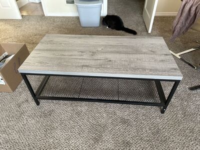 Grey Coffee Table
