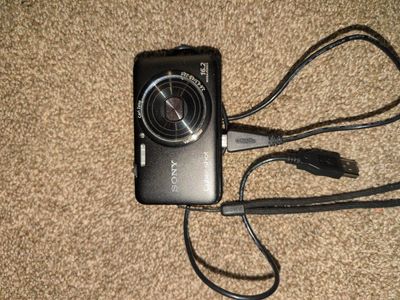 Sony Cyber-shot DSC-WX9 16.2MP Digital Camera - Black 5x Optical Zoom