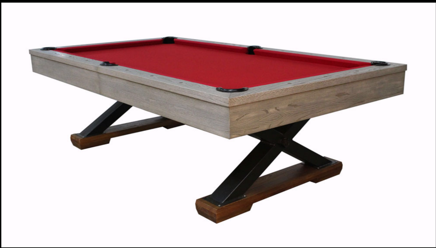 Xavier Rustic Pool Table