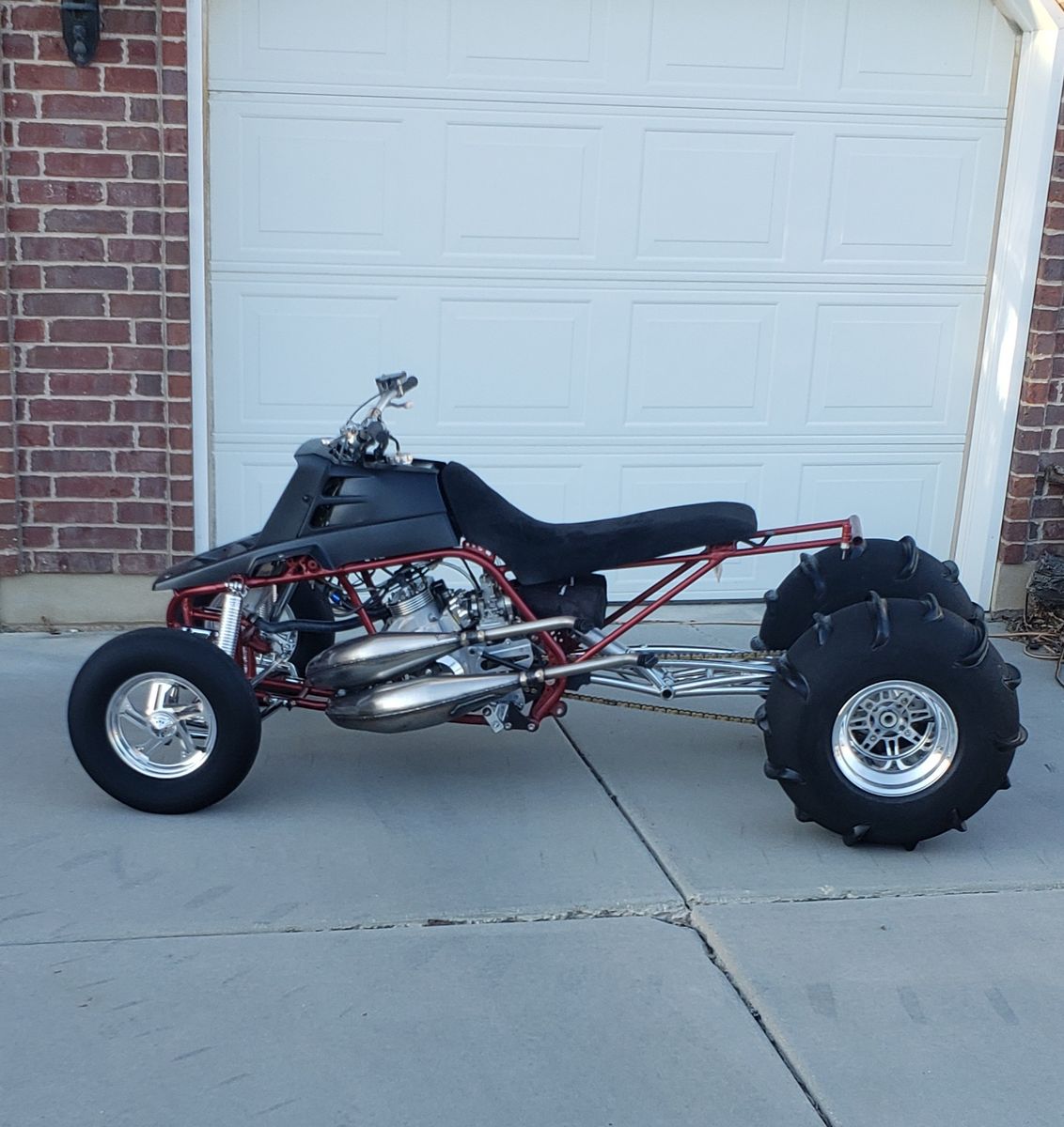 421cc Methanol Drag Yamaha Banshee 2-5 lightened override etc etc.