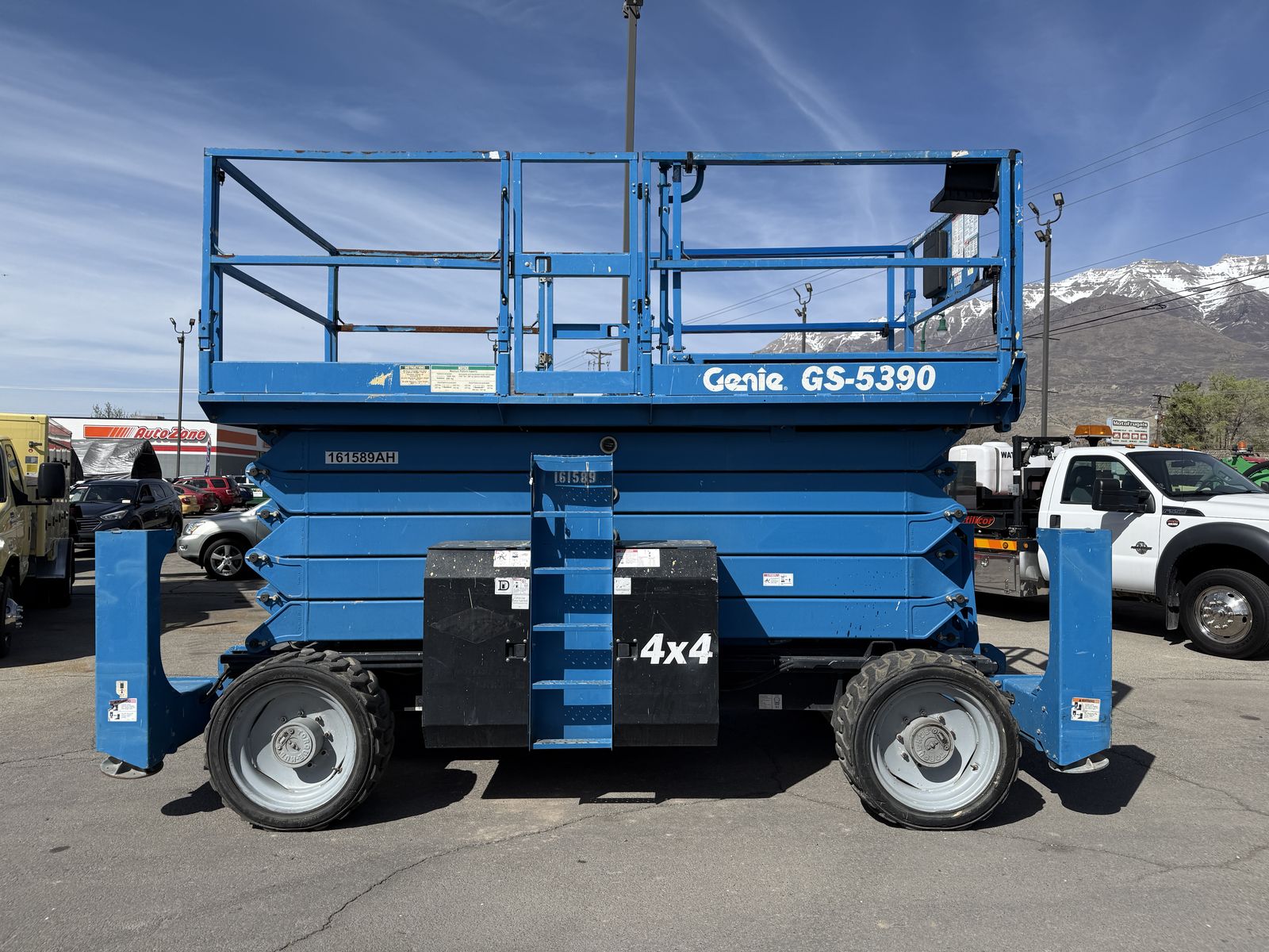 Used Scissor Lift Rough Terrain 4x4 2015 Genie GS-5390RT