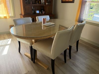 Room and Board dining chairs (4)
