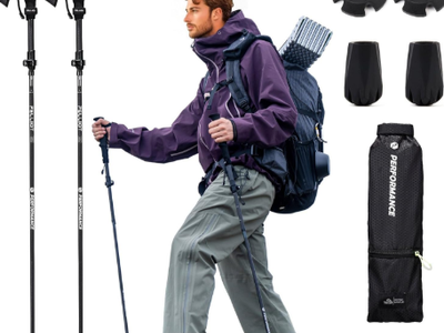 New in box 2 hiking trekking stick