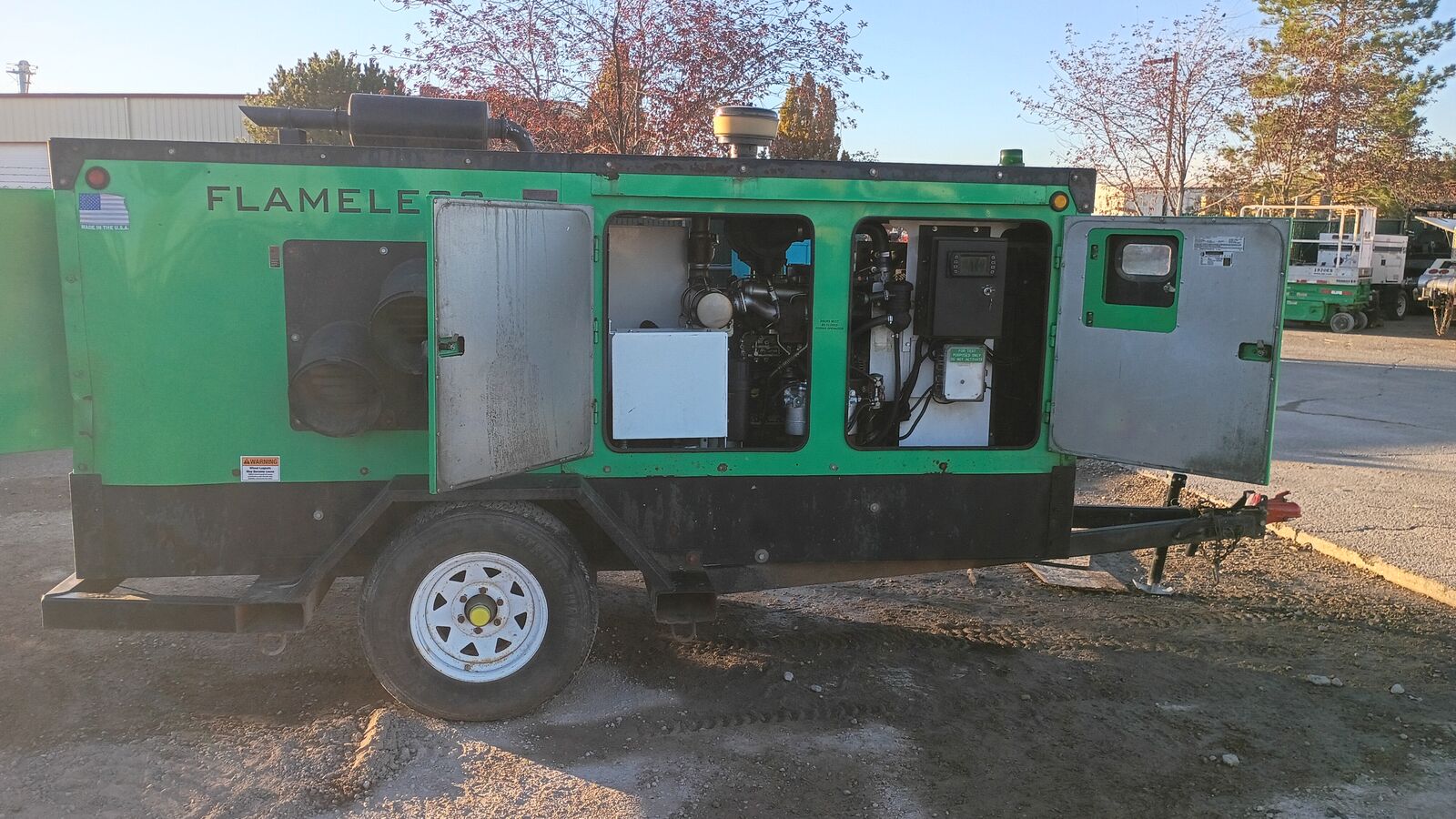 2015 Generac Mac 750 F flameless Air Heater industrial