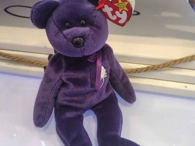 Ty Beanie Babies & Teenie Beanies Plush Toy Lot - Animals & Bears
