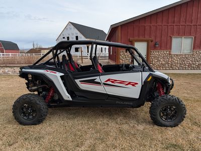 2024 RZR XP 4 1000 Sport – 200 Miles – Street Legal Utah – Extras