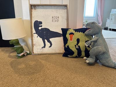 Dinosaur room decor