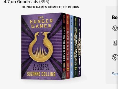 The Hunger Games 5-Book Hardcover Set - Unopened Collection