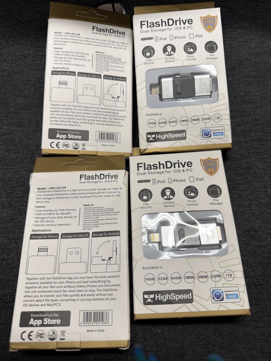 iPhone iPad iPod flash drive storage new in the box