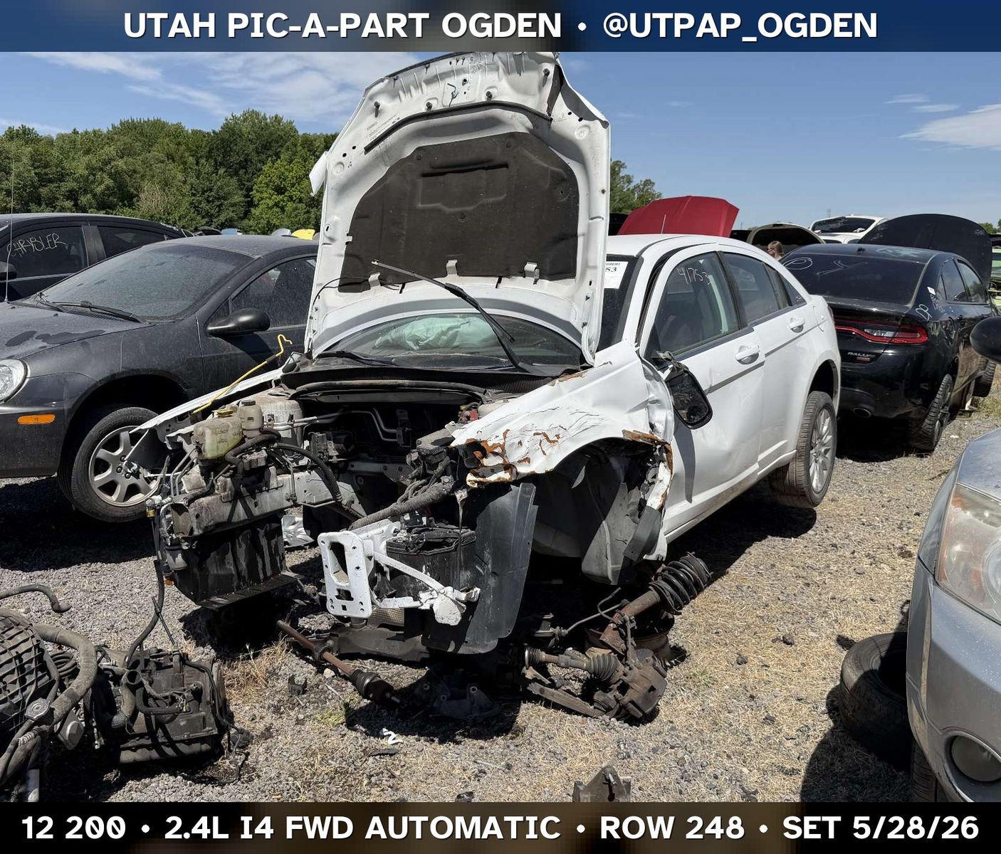 2012 Chrysler 200 Parts - UTPAP Ogden