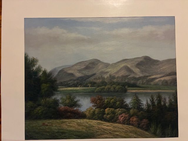 one of a kind oil painting