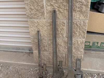 Vintage Pipe Wrench Set