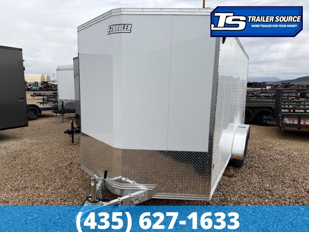 7x16 Alcom Aluminum EZ Hauler XLT Trailer - 7'0" Interior - 7K GVWR -