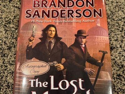 Signed FIRST EDITION Mistborn: The Lost Metal Hardcover