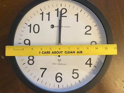Multiple atomic clocks: Sharp, SkyScan Wall Clocks -