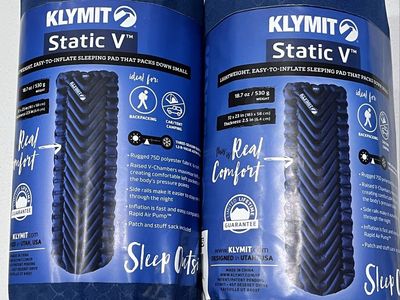 Klymit Static V Sleeping Pad qty. 2